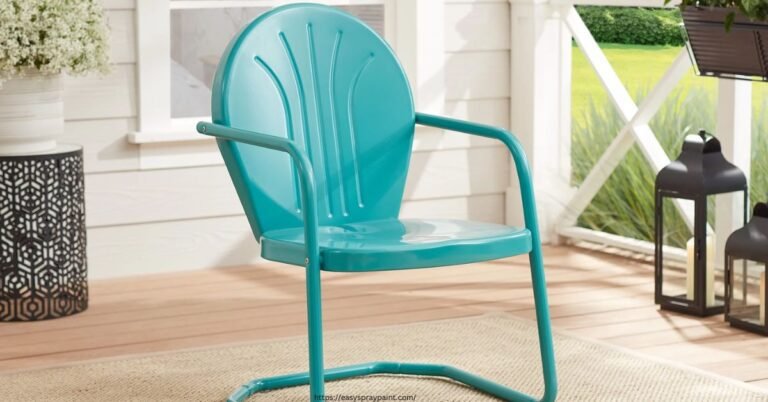 Sealer To Use After Spray Painting Outdoor Furniture