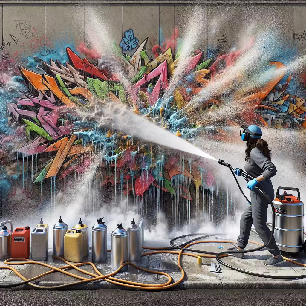 Power Washing Techniques For Graffiti Removal 2 Power washing techniques for graffiti removal