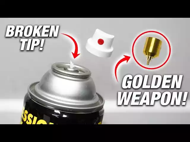 Effortless Paint Removal From Spray Can Nozzles 1