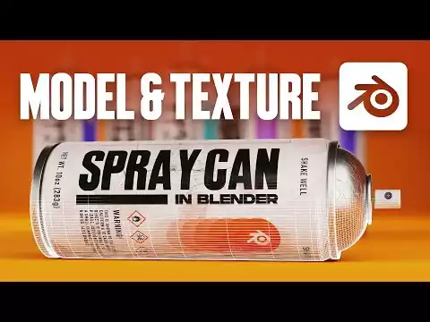 Spray Can Techniques For 3D Objects 1