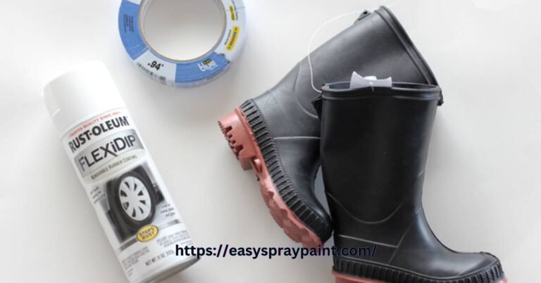 Can You Spray Paint Rain Boots